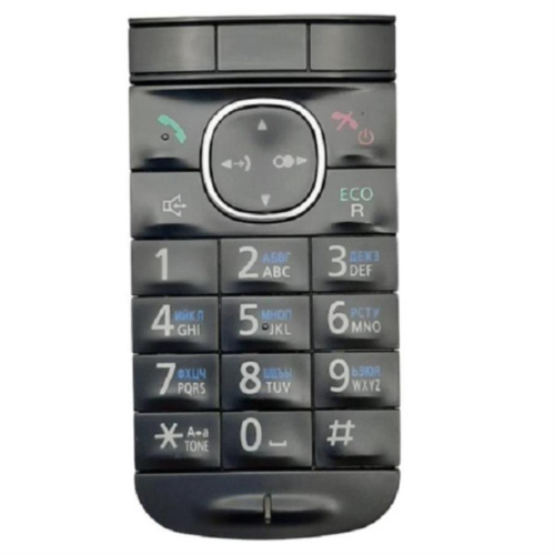 изображение Panasonic PNYT1017X6 клавиатура трубки для радиотелефона KX-TGA550, 551RUB. магазин Компании Интерком-НН картинка Panasonic PNYT1017X6 клавиатура трубки для радиотелефона KX-TGA550, 551RUB. от магазина Интерком-НН