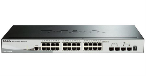 изображение DGS-1510-28 гигабитный коммутатор SmartPro с 24 портами 10/100/1000Base-T + 4 портами SFP магазин Компании Интерком-НН картинка D-Link DGS-1510-28 гигабитный коммутатор SmartPro с 24 портами 10/100/1000Base-T + 4 портами SFP от магазина Интерком-НН