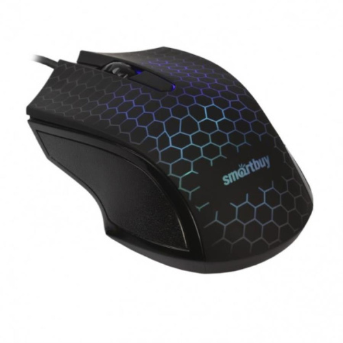 изображение Мышь проводная с подсветкой (черная) SmartBuy SBM-334-K ONE магазин Компании Интерком-НН фото 2 картинка SmartBuy SBM-334-K ONE Мышь проводная с подсветкой (черная) от магазина Интерком-НН фото 2
