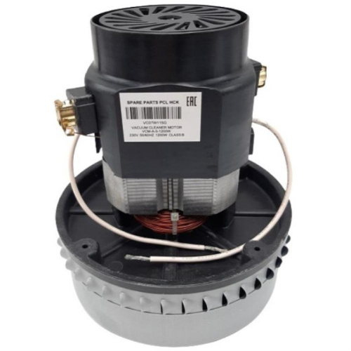 изображение Двигатель VCM-A-5-1200W (VC07W115G) для моющего пылесоса H=167мм, D=144мм, 1200Вт магазин Компании Интерком-НН картинка Двигатель VCM-A-5-1200W (VC07W115G) для моющего пылесоса H=167мм, D=144мм, 1200Вт от магазина Интерком-НН
