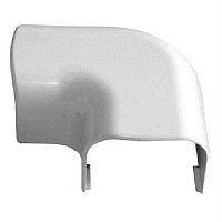 картинка Рувинил ПВР-74х55 Поворот на 90 градусов элемент кабель-канала для установки кондиционеров "Арктика" от магазина Интерком-НН