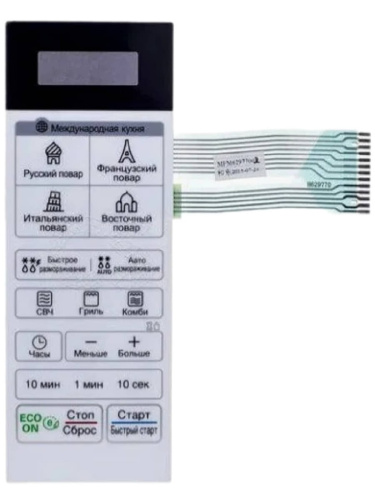 картинка LG MFM62977002 Сенсорная панель управления СВЧ MH6042D белый от магазина Интерком-НН фото 2