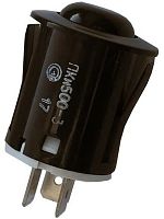 картинка Gefest ПКН-500-3 кнопка электророзжига (коричневая) 3-х контактная для плиты Darina, King, Flama от магазина Интерком-НН