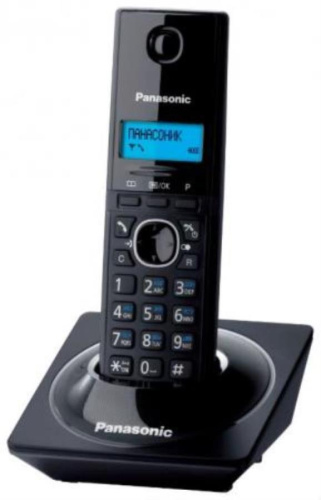 изображение Беспроводной телефон Panasonic KX-TG1711RUB DECT (радиотелефон) , цвет: черный магазин Компании Интерком-НН картинка Panasonic KX-TG1711RUB - Беспроводной телефон DECT (радиотелефон) , цвет: черный от магазина Интерком-НН