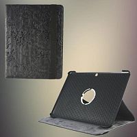 картинка Чехол-книжка Samsung P5100 сакура (черный) 10.1" (поворотный механизм) магазин Интерком-НН являющийся официальным представителем в России картинка Чехол-книжка Samsung P5100 сакура (черный) 10.1" (поворотный механизм) от магазина Интерком-НН