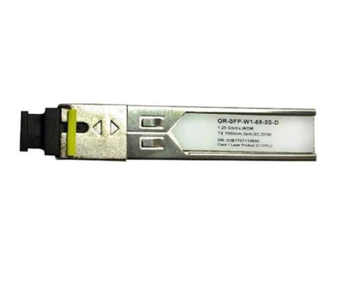 изображение Модуль SFP 1.25 Gb/s, 1550/1310 nm 3 км, SC, DDM OR-SFP-W1-55-3S-D (SK-SFP-W1-55-3S-D) магазин Компании Интерком-НН картинка OR-SFP-W1-55-3S-D (SK-SFP-W1-55-3S-D) Модуль SFP 1.25 Gb/s, 1550/1310 nm 3 км, SC, DDM от магазина Интерком-НН