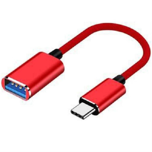 изображение Кабель-переходник OTG DN2601T5 USB 2.0 -Type C, красный магазин Компании Интерком-НН картинка Кабель-переходник OTG DN2601T5 USB 2.0 -Type C, красный от магазина Интерком-НН