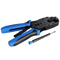 картинка Инструмент HT-2008AR обжимной RJ-45, RJ-12, RJ-11 (8P8C/6P6C/6P4C/4P4C), фиксатор+ отвертка магазин Интерком-НН являющийся официальным представителем в России картинка Инструмент HT-2008AR обжимной RJ-45, RJ-12, RJ-11 (8P8C/6P6C/6P4C/4P4C), фиксатор+ отвертка от магазина Интерком-НН