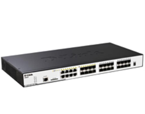 изображение DGS-3120-24SC-DC Управляемый стекируемый коммутатор 2+ уровня с 16 выделенными портами магазин Компании Интерком-НН картинка D-Link DGS-3120-24SC-DC Управляемый стекируемый коммутатор 2+ уровня с 16 выделенными портами от магазина Интерком-НН