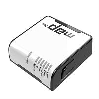 картинка Mikrotik RBmAP2nD Беспроводной маршрутизатор  mAP 2nD 2x 10/100 Mbit/s RouterBoard mAP Точка доступа от магазина Интерком-НН