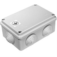 картинка Коробка распаячная ОП 120х80х50 безгалогенная (HF) IP55 магазин Интерком-НН являющийся официальным представителем в России картинка Коробка распаячная ОП 120х80х50 безгалогенная (HF) IP55 от магазина Интерком-НН