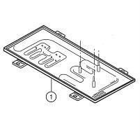 картинка Panasonic CWD50K514B Рама внешнего блока кондиционеров CU-A18CTP5, CU-A24CTP5 от магазина Интерком-НН