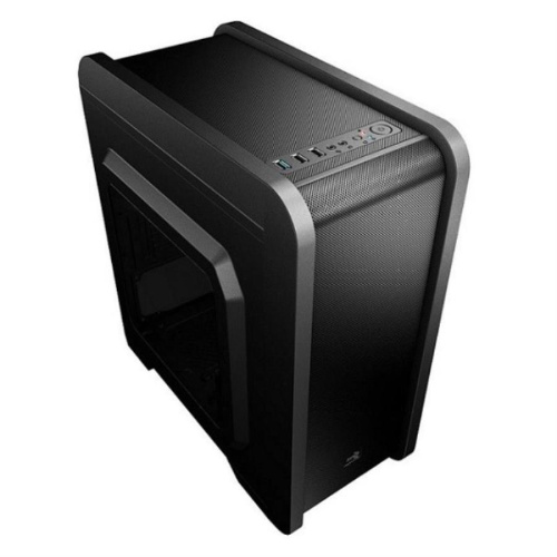 изображение Корпус mATX AEROCOOL Qs-240, Micro-Tower, без блока питания, черный магазин Компании Интерком-НН картинка Корпус mATX AEROCOOL Qs-240, Micro-Tower, без блока питания, черный от магазина Интерком-НН