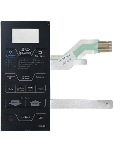 картинка Samsung DE34-00355A сенсорная панель управления для микроволновой печи (СВЧ) MW83DR/BWT черный от магазина Интерком-НН