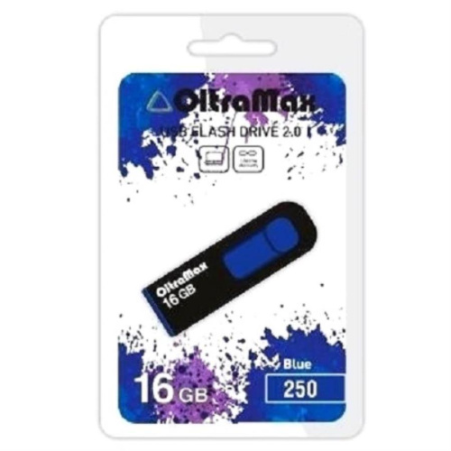 изображение Память USB 16Gb OltraMax 250 синий (OM-16GB-250-Blue) магазин Компании Интерком-НН картинка Память USB 16Gb OltraMax 250 синий (OM-16GB-250-Blue) от магазина Интерком-НН
