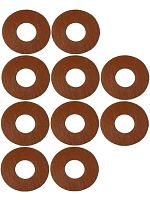 картинка Шайбы (прокладки) 4х12х1мм термостойкие изоляционные (10шт) от магазина Интерком-НН