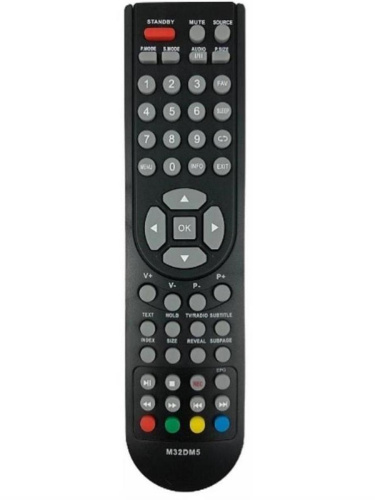 картинка Huayu M32DM5 (19185) пульт дистанционного управления (ПДУ) для телевизора DNS от магазина Интерком-НН