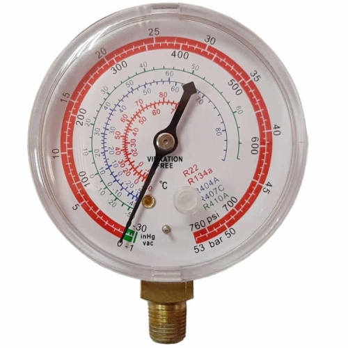 картинка Манометр WK6813H высокого давления 68мм для фреона R22, R134A, R404A, R407C, R410A от магазина Интерком-НН