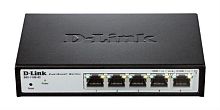 картинка Коммутатор DGS-1100-05 D-Link EasySmart с 5 портами 10/100/1000BaseT от магазина Интерком-НН