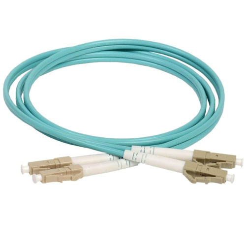 картинка Патч-корд оптический дуплексный LC/UPC-LC/UPC MM 50/125мкм OM3 многомодовый (duplex) 2 метра от магазина Интерком-НН