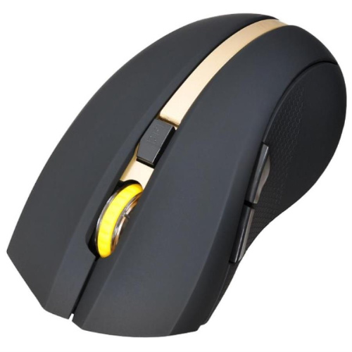 изображение Oklick 495MW Мышь беспроводная USB, чёрный/золотистый магазин Компании Интерком-НН картинка Oklick 495MW Мышь беспроводная USB, чёрный/золотистый от магазина Интерком-НН