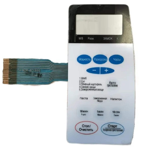 картинка Daewoo 3518524110 (TH-KOR-6C1B5S) Сенсорная панель СВЧ KOR-6C1B от магазина Интерком-НН фото 3