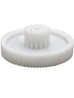 картинка Шестерня средняя D=82/29мм, H=30/15мм, 15 прямых и 78 косых зубьев для мясорубки Polaris  от магазина Интерком-НН