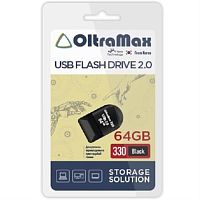картинка Память USB 64Gb OltraMax 330 черный (OM-64GB-330-Black) магазин Интерком-НН являющийся официальным представителем в России картинка Память USB 64Gb OltraMax 330 черный (OM-64GB-330-Black) от магазина Интерком-НН