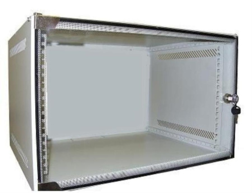 изображение Шкаф настенный 19",6U, 530*350*329 (Ш*Г*В) несобранный магазин Компании Интерком-НН картинка Шкаф настенный 19", 6U, (530*350*329) несобранный от магазина Интерком-НН