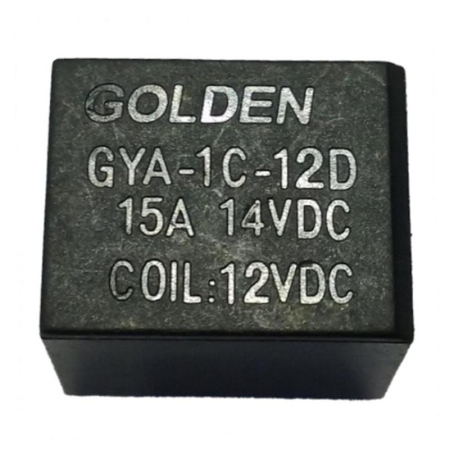 изображение Реле Golden GYA-1C-12D управление 12VDC, контакты 15A 14VDC магазин Компании Интерком-НН картинка Golden GYA-1C-12D Реле управление 12VDC, контакты 15A 14VDC от магазина Интерком-НН
