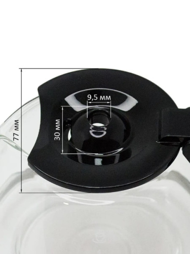 изображение Blackton BT-CM1111-KL Колба стеклянная в сборе с крышкой для кофеварки Blackton BT CM1111 магазин Компании Интерком-НН фото 3 картинка Blackton BT-CM1111-KL Колба стеклянная в сборе с крышкой для кофеварки Blackton BT CM1111 от магазина Интерком-НН фото 3