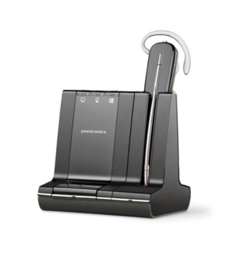 картинка PL-W740/A-HL10/S Комплект Беспроводная гарнитура и микролифт Plantronics Savi от магазина Интерком-НН фото 2