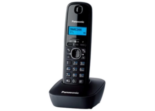 изображение Беспроводной телефон Panasonic KX-TG1611RUH DECT (радиотелефон) , цвет: серый магазин Компании Интерком-НН картинка Panasonic KX-TG1611RUH - Беспроводной телефон DECT (радиотелефон) , цвет: серый от магазина Интерком-НН