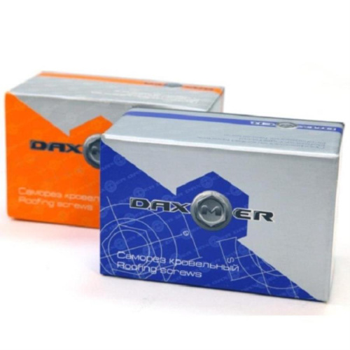 изображение Саморезы DAXMER 4,8x29 RAL8004 (RR750) кровельные наконечник сверло (уп. 250 шт) магазин Компании Интерком-НН фото 3 картинка Саморезы кровельные DAXMER 4,8x29 RAL8004 наконечник сверло (уп. 250 шт) от магазина Интерком-НН фото 3