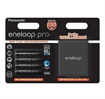 картинка Panasonic eneloop BK-4HCDEC4BE 4 аккумулятора 930mAh AAA +футляр BL4 от магазина Интерком-НН