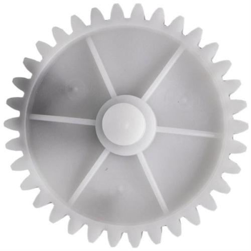 картинка Шестерня большая с валом D=72/14мм, 34 прямых зубьев для мясорубки Centek, Moulinex, Дельта от магазина Интерком-НН фото 2