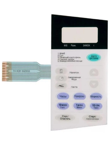 картинка Daewoo 3518524120 (TH-KOR-6Q2B5S) Сенсорная панель СВЧ KOR-6Q2B5S от магазина Интерком-НН фото 2