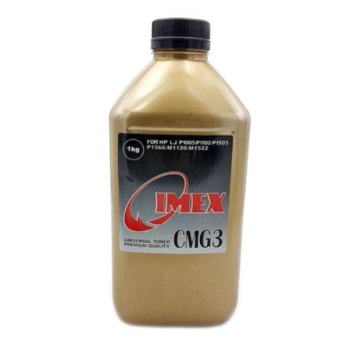 картинка Imex CMG-3 2626290000 Тонер универсальный Gold ATM (флакон 1кг) для HP LaserJet P1005/P1102/P1505 от магазина Интерком-НН