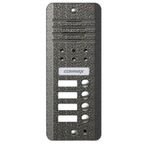 картинка Commax DRC-4DB Вызывная панель черно-белая 4 абонента от магазина Интерком-НН
