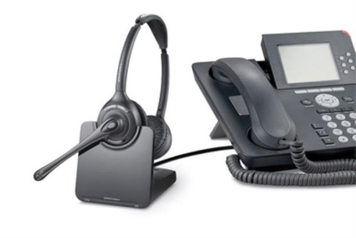 изображение Plantronics (Over-the-head) - беспроводная DECT гарнитура для телефона (PL-CS520) магазин Компании Интерком-НН картинка PL-CS520 Беспроводная DECT гарнитура для телефона Plantronics (Over-the-head) от магазина Интерком-НН