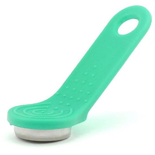 картинка Ключ RW1990-G с зеленым держателем, перезаписываемый электронный стандарта DS1990A от магазина Интерком-НН