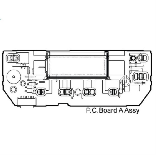 изображение Panasonic ADR30K187 плата дисплея и управления (P.C.Board A assy) хлебопечки SD-ZB2512KTS магазин Компании Интерком-НН фото 3 картинка Panasonic ADR30K187 плата дисплея и управления (P.C.Board A assy) хлебопечки SD-ZB2512KTS от магазина Интерком-НН фото 3