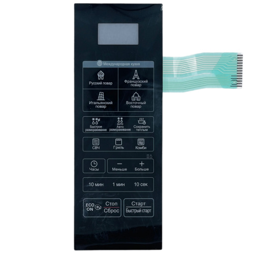 картинка LG MFM62757201 сенсорная панель управления микроволновой СВЧ печи MH6342BS, MH-6342BS черный от магазина Интерком-НН фото 3