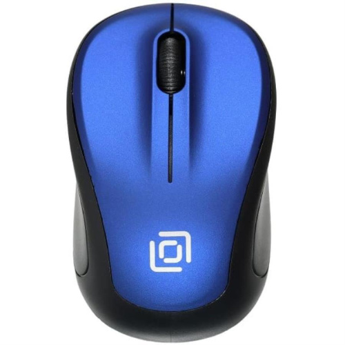 изображение Oklick 665MW Мышь беспроводная USB, чёрный/синий магазин Компании Интерком-НН картинка Oklick 665MW Мышь беспроводная USB, чёрный/синий от магазина Интерком-НН
