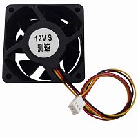 картинка Вентилятор осевой 60х60х25мм 12В, 0,17А малогабаритный для охлаждения  от магазина Интерком-НН