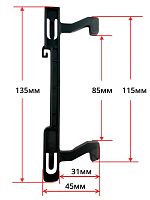 картинка LG 4026W2A014A Замок двери (крючок) для микроволновой печи от магазина Интерком-НН