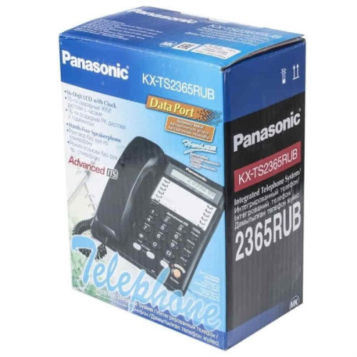 картинка Panasonic KX-TS2365RUB проводной телефон, цвет черный от магазина Интерком-НН фото 2