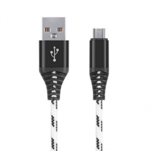изображение Дата-кабель Smartbuy USB - micro USB, нейлон, длина 2.0 м, 2А белый (iK-202cm-2) магазин Компании Интерком-НН картинка Smartbuy Дата-кабель Smartbuy USB - micro USB, нейлон, длина 2.0 м, 2А белый (iK-202cm-2) от магазина Интерком-НН