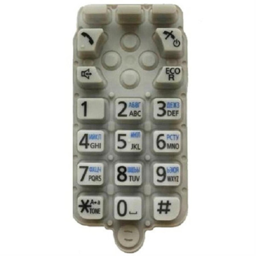 изображение Panasonic PNJK1072X Клавиатура для телефона KX-TG2511RU/2512/KX-TGA250RU магазин Компании Интерком-НН картинка Panasonic PNJK1072X Клавиатура для телефона KX-TG2511RU/2512/KX-TGA250RU от магазина Интерком-НН