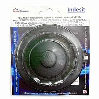 картинка Комплект крышек на горелки (4шт) (Defendi) 01020394 для плиты Indesit IK1G2W 2008г, K1G21W 2010г от магазина Интерком-НН